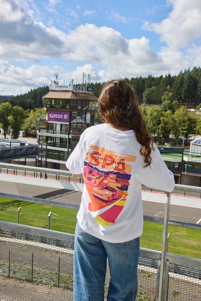 T-shirt Eau Rouge  - Oversize / Rose