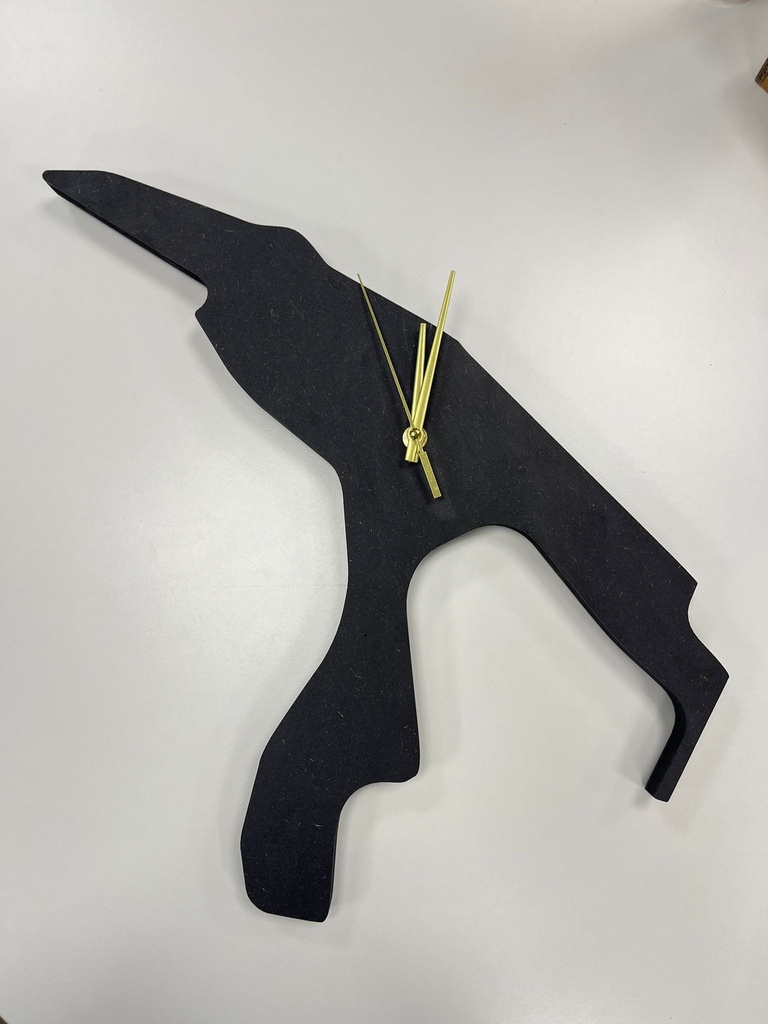 Horloge en Bois - Tracé