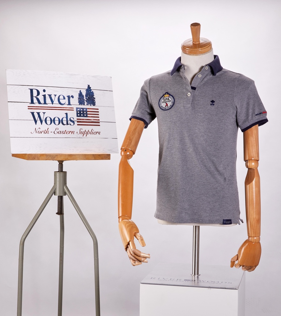 River Woods - Grey Polo - Women