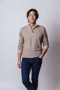 [RM23S-G9911-SPHXML] River Woods - Pullover Beige - Männer (S)