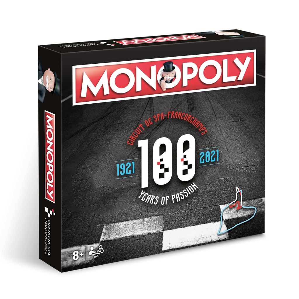 [I-JEU-0002-U-0-U] ​​Monopoly Spa-Francorchamps - Centenaire
