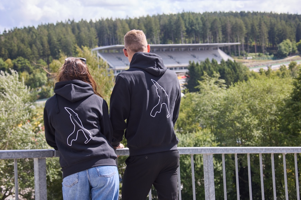 Schwarzes Hoodie - Unisex