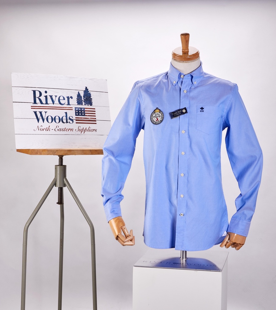 River Woods - Men's Blue Shirt