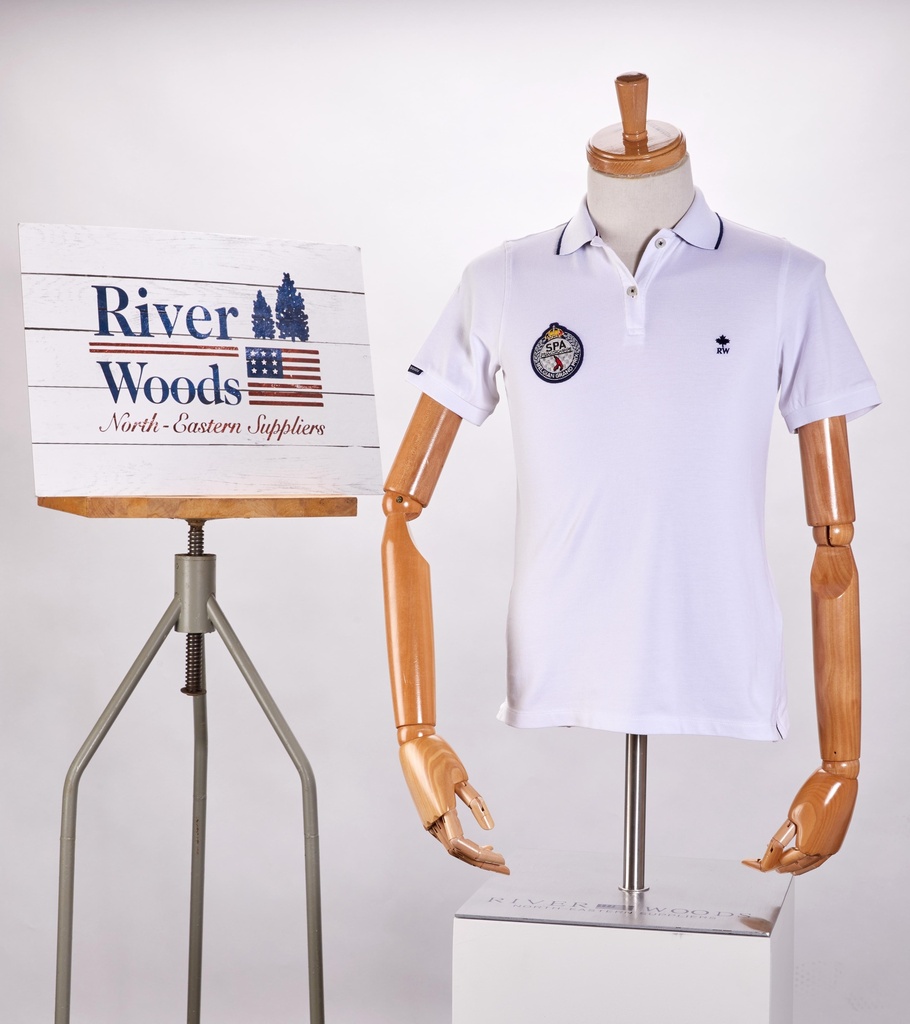 ​River Woods - Polo Blanc - Femme