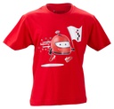 ​T-Shirt Enfants - Raidy (Rouge, 4 ans)