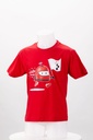 ​T-Shirt Enfants - Raidy (Rouge, 4 ans)