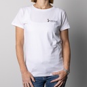 ﻿T-Shirt Femme - Circuit﻿ (Blanc, S)