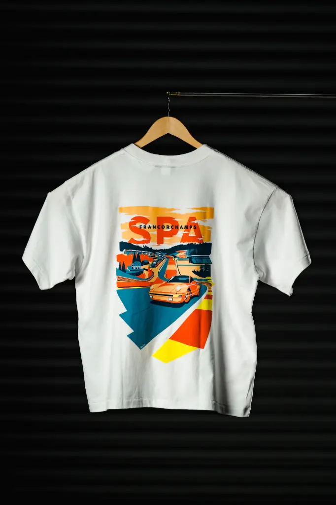 Track - T-Shirt Eau Rouge Oversize Blau