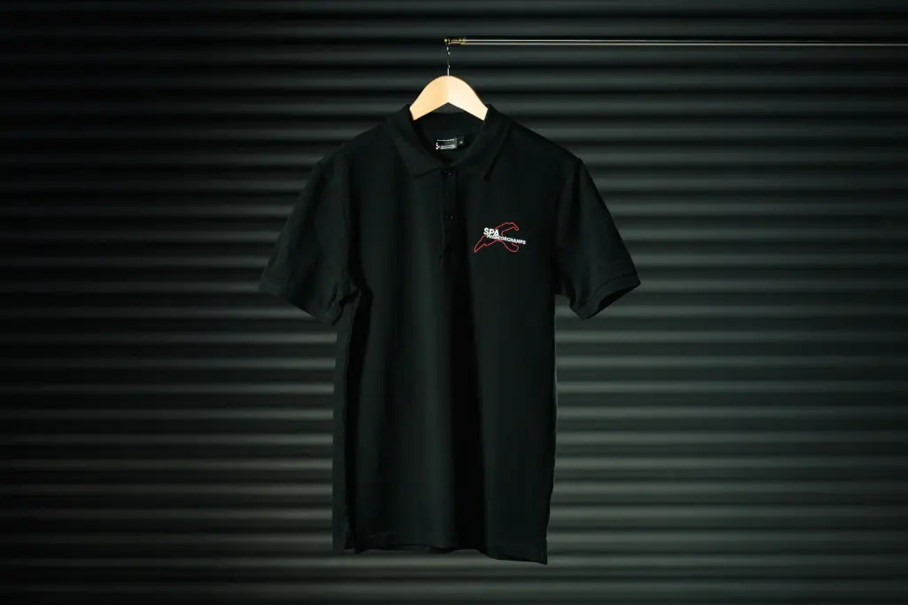 Basic - Polo Noir Logo Torse