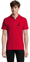 Polo Tracé Torse (Rouge, S)