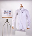 River Woods - Men's White Shirt (S)