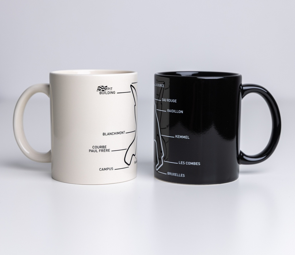 Mug Noir - Tracé