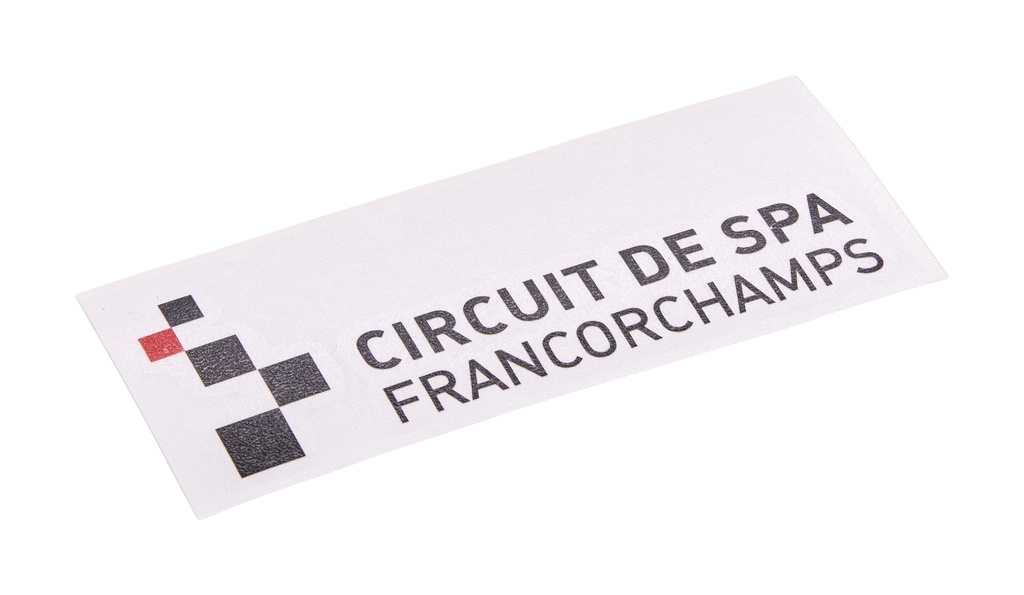 Stickers - Strecke auf Spa-Francorchamps